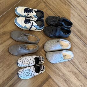 Bundle of kids designer shoes Dolce & Gabbana,Jacadi,Burberry,Geox,Birkenstock